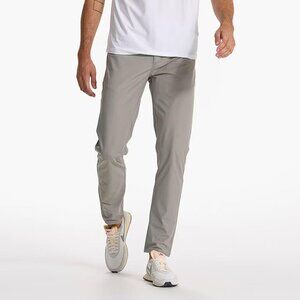 VUORI Men's Meta Pant Size 33 In Driftwood